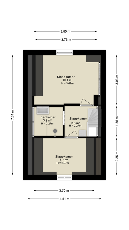 mediumsize floorplan